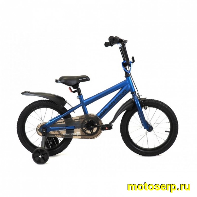 Купить  16" ORLAN WING NICE синий (орлан винг найс) 16"; 1ск; рама-сталь; тормоз-V-Brake (шт) (ART купить с доставкой по Москве и России, цена, технические характеристики, комплектация фото  - motoserp.ru