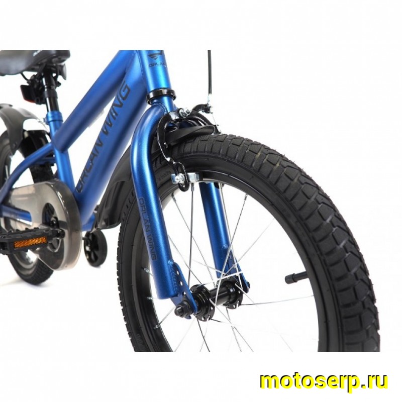 Купить  16" ORLAN WING NICE синий (орлан винг найс) 16"; 1ск; рама-сталь; тормоз-V-Brake (шт) (ART купить с доставкой по Москве и России, цена, технические характеристики, комплектация фото  - motoserp.ru