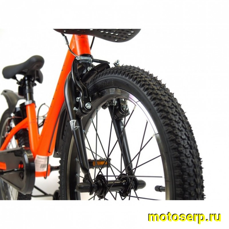 Купить  16" ORLAN WING HANDY оранжевый (Орлан Винг Хенди) 16"; 1ск; рама-сталь; тормоз-V-brake (шт) (ART купить с доставкой по Москве и России, цена, технические характеристики, комплектация фото  - motoserp.ru