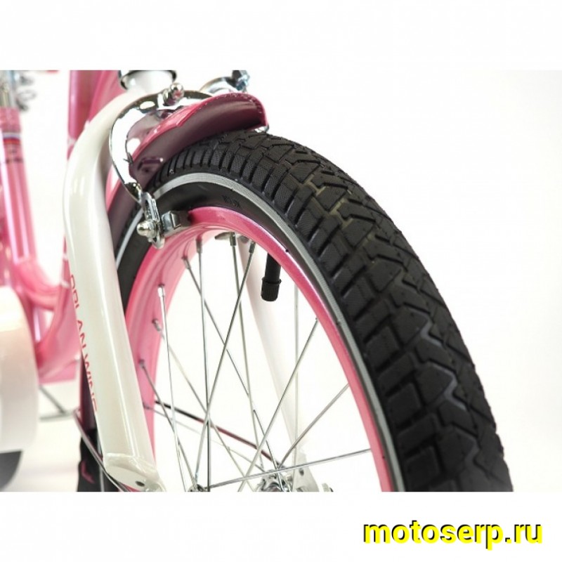 Купить  18" ORLAN WING FUNNY розовый (Орлан Винг Фунни) 18"; 1ск; рама-сталь; тормоз-V-brake (шт) (ART купить с доставкой по Москве и России, цена, технические характеристики, комплектация фото  - motoserp.ru