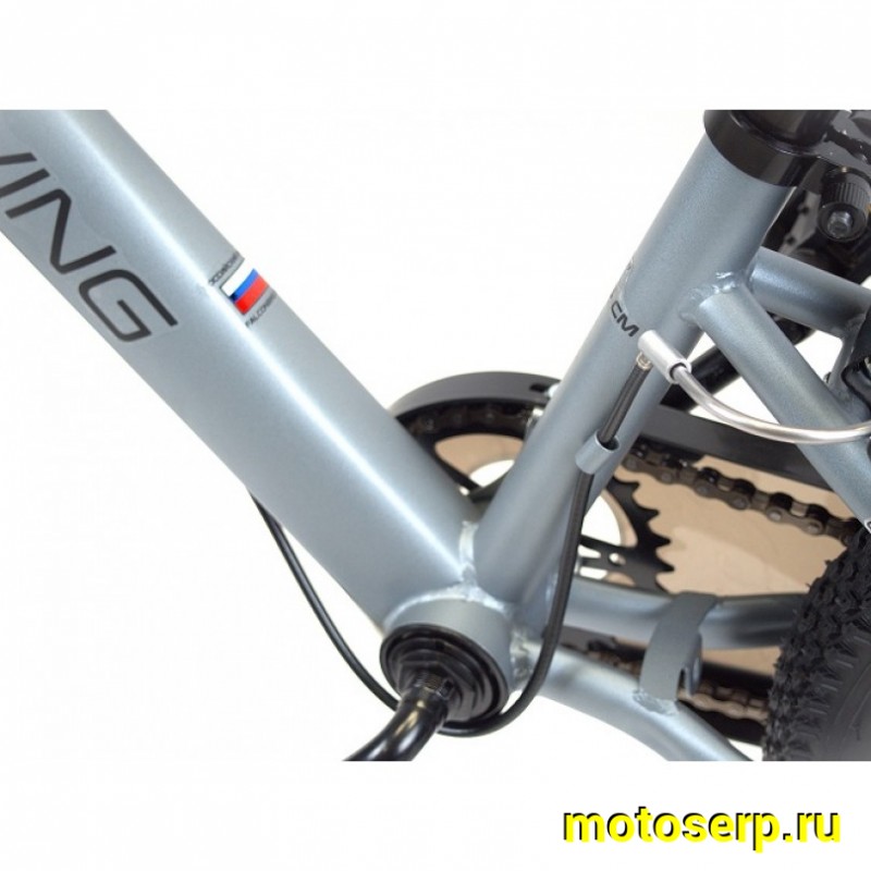 Купить  18" ORLAN WING HANDY серый (Орлан Винг Хенди) 18"; 1ск; рама-сталь; тормоз-V-brake (шт) (ART (M купить с доставкой по Москве и России, цена, технические характеристики, комплектация фото  - motoserp.ru