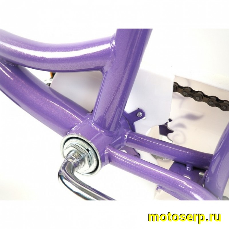 Купить  20" ORLAN WING FUNNY фиолетовый (Орлан Винг Фанни) 20"; 1ск; рама-сталь; тормоз-ножной/V-Brake (шт) (ART купить с доставкой по Москве и России, цена, технические характеристики, комплектация фото  - motoserp.ru