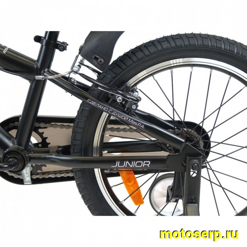 Купить  20" ORLAN WING JUNIOR черный (Орлан Винг Джуниор) 20"; 1ск; рама-сталь; V-Brake (шт) (ART (M купить с доставкой по Москве и России, цена, технические характеристики, комплектация фото  - motoserp.ru