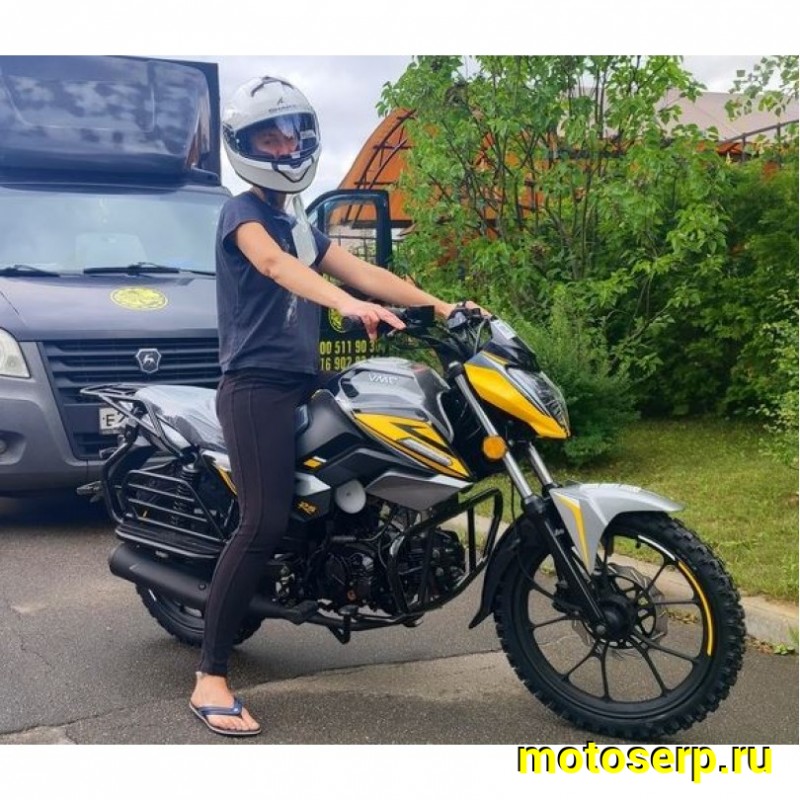 Купить  Мопед VMC AURA RS 50, БАЛАНСИР!!,Б/У пробег 27 км 4так; 50cc; колеса 17"литые; 4пер, эл. старт;   (шт) 01250  купить с доставкой по Москве и России, цена, технические характеристики, комплектация фото  - motoserp.ru