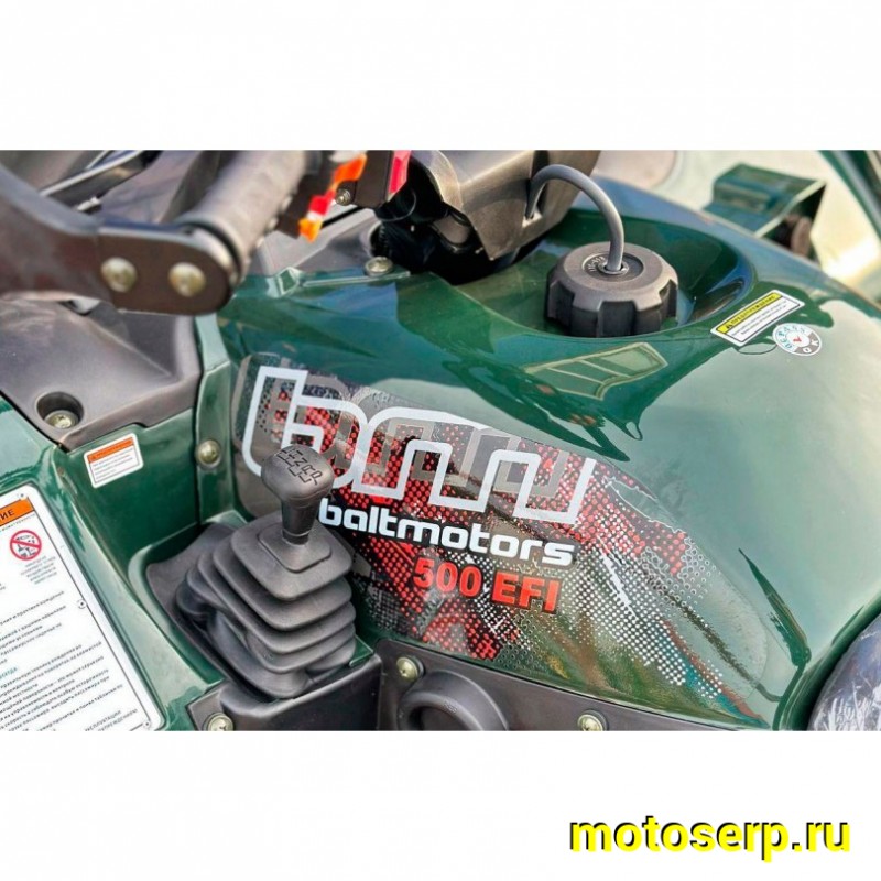 Купить  500сс Квадроцикл BALTMOTORS STRIKER 500 EFI/EPS (ЭПТС) серый, темно-зеленый, черный, вариат; реверс, электроусил. руля, лебедка, фарк (шт) (BL купить с доставкой по Москве и России, цена, технические характеристики, комплектация фото  - motoserp.ru
