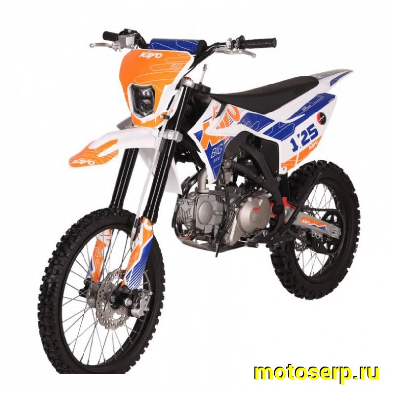 Купить  Питбайк KAYO BIG-MINI K125EM 19/16 TT 26 (шт) (SM (ФОТО купить с доставкой по Москве и России, цена, технические характеристики, комплектация фото  - motoserp.ru