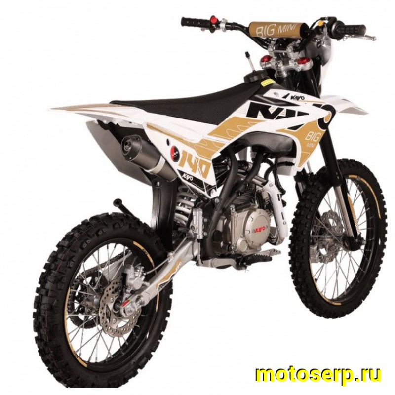 Купить  Питбайк KAYO BIG-MINI K140EM 19/16 TT 26 (шт) (SM (ФОТО купить с доставкой по Москве и России, цена, технические характеристики, комплектация фото  - motoserp.ru