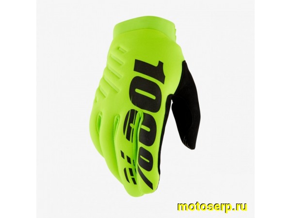 Купить  Перчатки 100% Brisker Youth Glove - подростковые (FluoYellow/Black XL (10004-00011) 2025 (пар) (Fox УТ-00022261 купить с доставкой по Москве и России, цена, технические характеристики, комплектация фото  - motoserp.ru