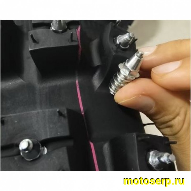 Купить  Шип зимний вкручивающийся для покрышки Мото/ATV 100 шт. PRO Series Н25 c карбид-фольфрамовым сердечником (15.5 мм) (комп) (Regul H25 купить с доставкой по Москве и России, цена, технические характеристики, комплектация фото  - motoserp.ru