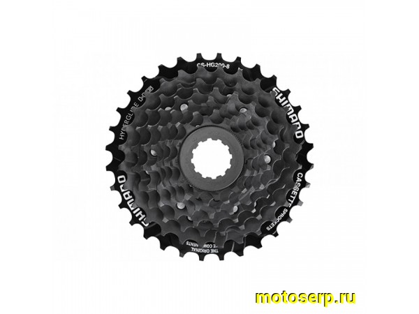 Купить  Кассета 8 звезд (восьмерник) SHIMANO HG-200 (Шимано) 12-32Т Вело (шт) (Золотник ACSHG2008232 (ART купить с доставкой по Москве и России, цена, технические характеристики, комплектация фото  - motoserp.ru