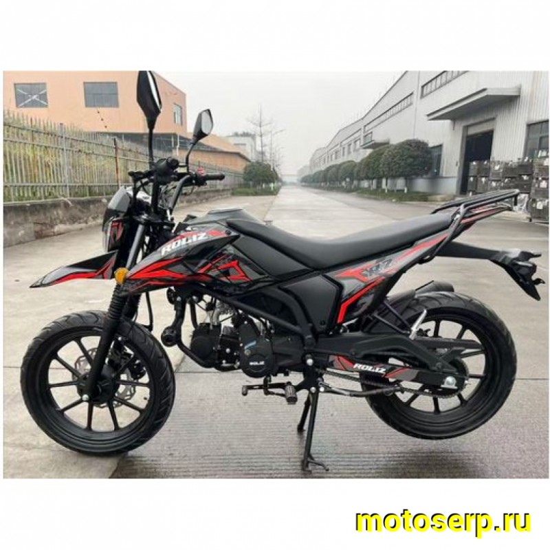Купить  Мопед Roliz Альфа URSA 50 17/17" Карбюр, мотард Motard 50 17/17" USB (шт) 01250 купить с доставкой по Москве и России, цена, технические характеристики, комплектация фото  - motoserp.ru