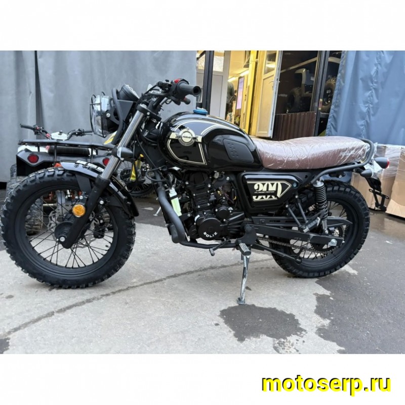 Купить  Мотоцикл ROLIZ WALKER NB300 Коричневый, (ЭПТС) 300cc, 174MN, 4.10-18"/120/90-17" (шт) (Roliz купить с доставкой по Москве и России, цена, технические характеристики, комплектация фото  - motoserp.ru