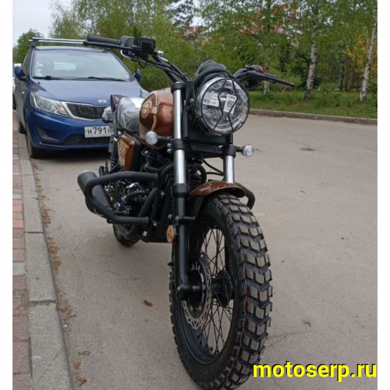 Купить  Мотоцикл ROLIZ WALKER NB300 Коричневый, (ЭПТС) 300cc, 174MN, 4.10-18"/120/90-17" (шт) (Roliz купить с доставкой по Москве и России, цена, технические характеристики, комплектация фото  - motoserp.ru