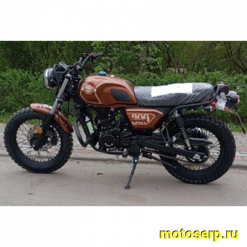 Купить  Мотоцикл ROLIZ WALKER NB300 Коричневый, (ЭПТС) 300cc, 174MN, 4.10-18"/120/90-17" (шт) (Roliz купить с доставкой по Москве и России, цена, технические характеристики, комплектация фото  - motoserp.ru