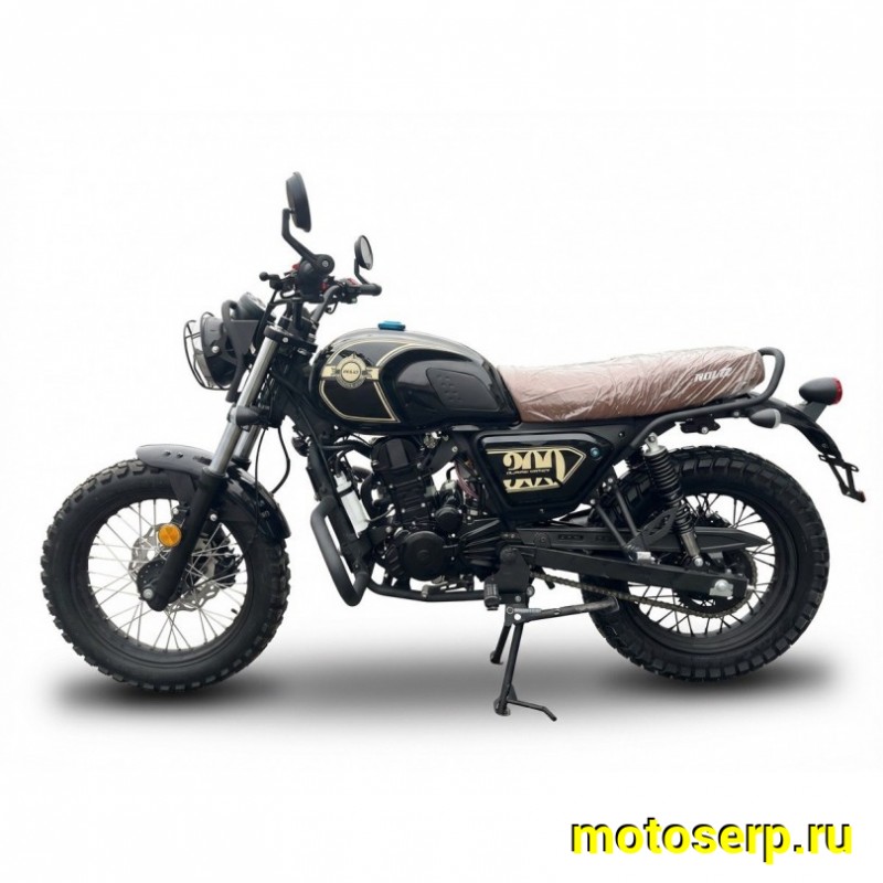 Купить  Мотоцикл ROLIZ WALKER NB300 Коричневый, (ЭПТС) 300cc, 174MN, 4.10-18"/120/90-17" (шт) (Roliz купить с доставкой по Москве и России, цена, технические характеристики, комплектация фото  - motoserp.ru