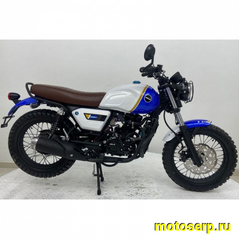 Купить  Мотоцикл ROLIZ WALKER NB300 Коричневый, (ЭПТС) 300cc, 174MN, 4.10-18"/120/90-17" (шт) (Roliz купить с доставкой по Москве и России, цена, технические характеристики, комплектация фото  - motoserp.ru