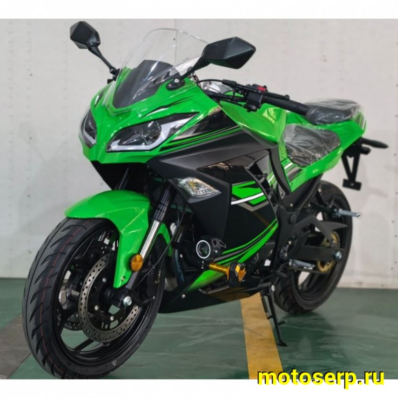 Купить  Мотоцикл MM FALCON PRIME 3 NEW (Kawasaki NINJA ) 2026г. 4Т, 300cc, 175FMN, PR300, 6КПП, 110/150х70-17"(шт) (MM  купить с доставкой по Москве и России, цена, технические характеристики, комплектация фото  - motoserp.ru
