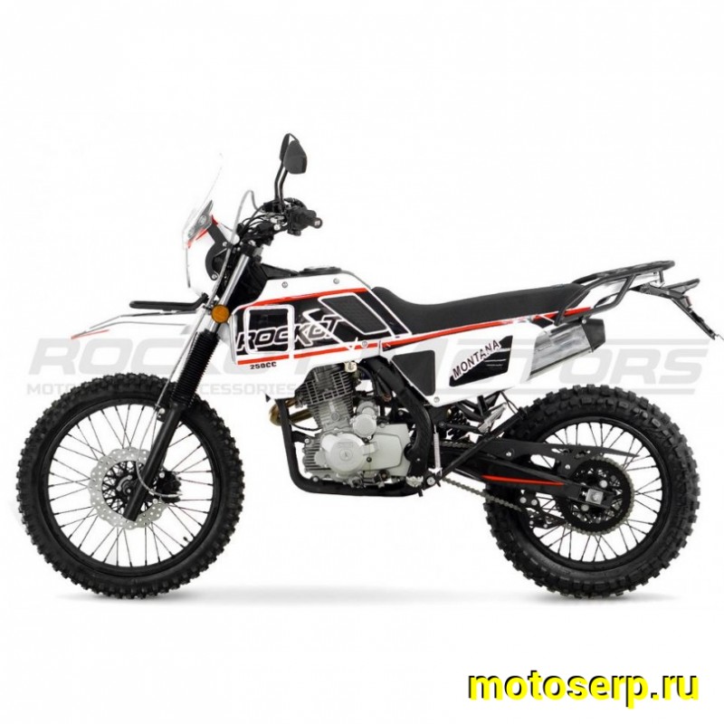 Купить  Мотоцикл внедорожный ROCKOT MONTANA Тур-эндуро (шт) (ROCKOT купить с доставкой по Москве и России, цена, технические характеристики, комплектация фото  - motoserp.ru