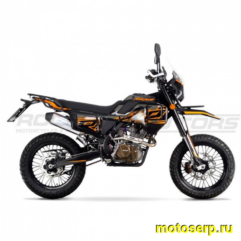 Купить  Мотоцикл внедорожный ROCKOT WARRIOR (ЭПТС) Тур-эндуро LX176FMN Тур-эндуро (реплика Husqvarna Norden) Мотард 21/18" (шт) (ROCKOT (ФОТО купить с доставкой по Москве и России, цена, технические характеристики, комплектация фото  - motoserp.ru
