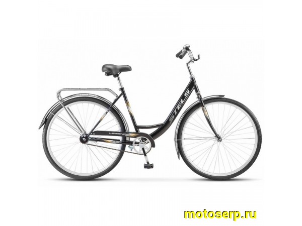 Купить  28" STELS LEGENDA 330 28C черный (Стелс Легенда 330) 28"; 1ск; рама-сталь; тормоз-ножной; вилка стальная-жесткая (шт) (ART купить с доставкой по Москве и России, цена, технические характеристики, комплектация фото  - motoserp.ru