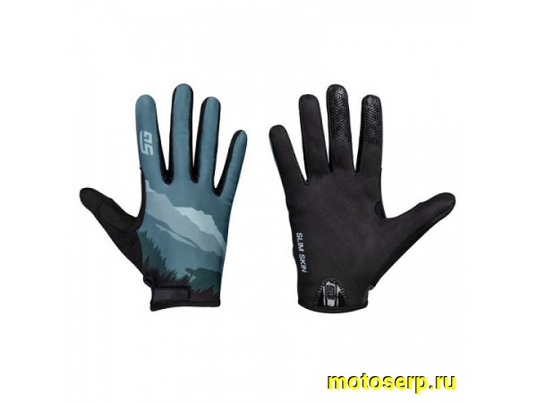 Купить  Перчатки вело текстиль. полноразмерные STG Slim Skin зеленый (размер XL) (шт) (ART купить с доставкой по Москве и России, цена, технические характеристики, комплектация фото  - motoserp.ru