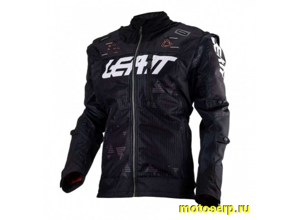Купить  Куртка с жесткими вставками текстильная LEATT #10 черная (S) (NQ) (ML 20882 купить с доставкой по Москве и России, цена, технические характеристики, комплектация фото  - motoserp.ru