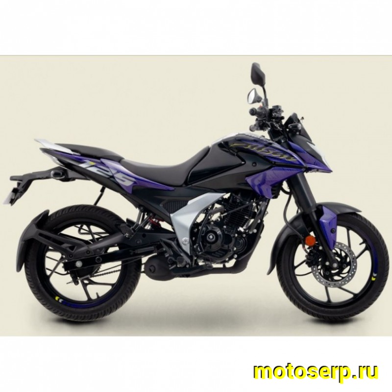 Купить  Мотоцикл BAJAJ Pulsar N125 ( Баджаж Пульсар 125) 125сс, 4Т, возд.охл., карбюр., кол.17"/17" (шт) купить с доставкой по Москве и России, цена, технические характеристики, комплектация фото  - motoserp.ru