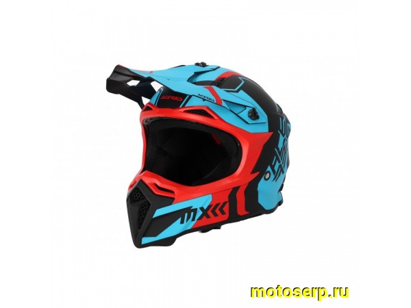 Купить  Шлем Кросс Acerbis PROFILE 5 22-06 Red/Blue (M) (шт) (Acerbis 0025274.244.064 купить с доставкой по Москве и России, цена, технические характеристики, комплектация фото  - motoserp.ru