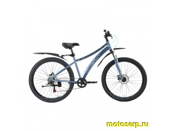 Купить  27.5" TECH TEAM ARIA серый (17) (Тач Тим Ариа) 27.5"; 7ск; рама-сталь; тормоз-Disk (шт) (ART1 купить с доставкой по Москве и России, цена, технические характеристики, комплектация фото  - motoserp.ru