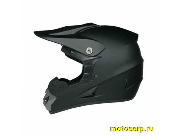 Купить  Шлем Кросс (Детский) MOTAX 125 Argos Matt Black (G22) (S) (шт) (MOTAX купить с доставкой по Москве и России, цена, технические характеристики, комплектация фото  - motoserp.ru