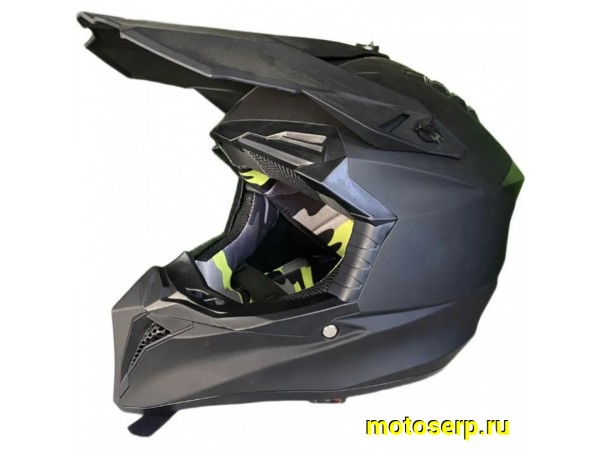 Купить  Шлем Кросс MOTAX 127 Matt Black (G26) (S) (шт) (MOTAX купить с доставкой по Москве и России, цена, технические характеристики, комплектация фото  - motoserp.ru