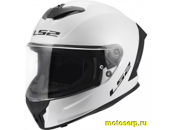 Купить  Шлем закрытый LS2 FF820 RAPID 3 SOLID GLOSS White (M) интеграл (шт) (LS2 купить с доставкой по Москве и России, цена, технические характеристики, комплектация фото  - motoserp.ru