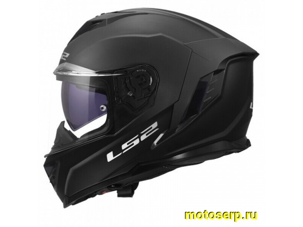 Купить  Шлем закрытый LS2 FF818 STORM 3 SOLID Matt Black (L) интеграл (шт) (LS2 купить с доставкой по Москве и России, цена, технические характеристики, комплектация фото  - motoserp.ru