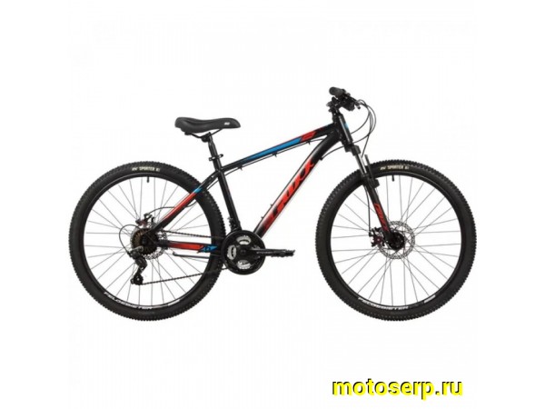 Купить  29" FOXX CAIMAN черный (18") (ФОКС КАЙМАН) 29"; 21ск; рама-сталь; тормоз-Disk (шт) (ART (M купить с доставкой по Москве и России, цена, технические характеристики, комплектация фото  - motoserp.ru