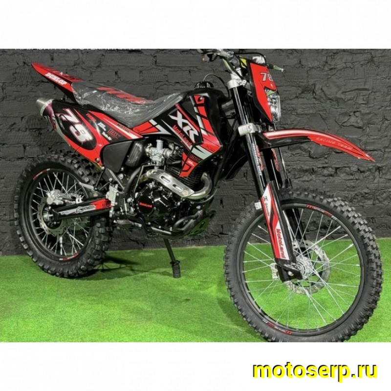 Купить  Мотоцикл Кросс/Эндуро Motoland XR300 LITE (175FMM) с ПТС красный (шт) (ML (ФОТО купить с доставкой по Москве и России, цена, технические характеристики, комплектация фото  - motoserp.ru