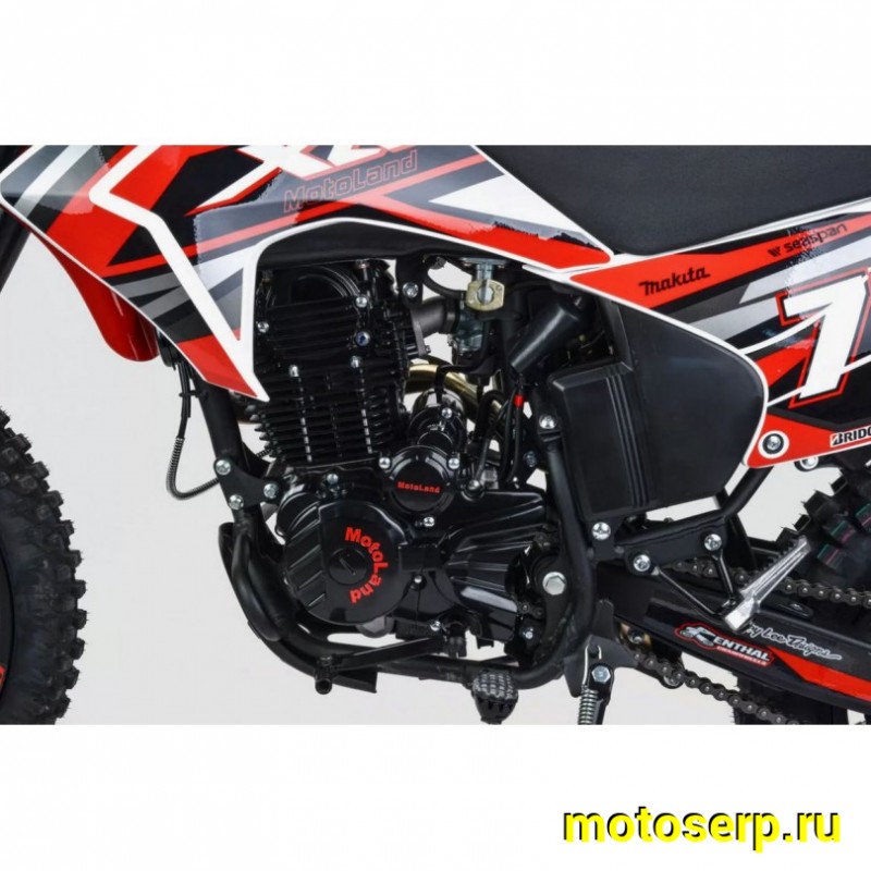 Купить  Мотоцикл Кросс/Эндуро Motoland XR300 LITE (175FMM) с ПТС красный (шт) (ML (ФОТО купить с доставкой по Москве и России, цена, технические характеристики, комплектация фото  - motoserp.ru