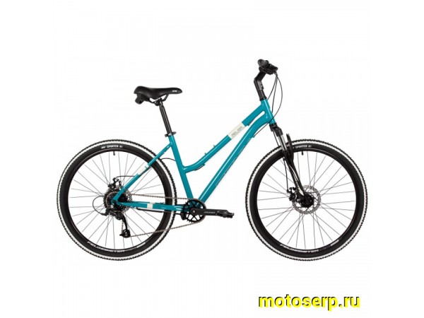 Купить  26" FOXX MELISA зеленый (15") (МЕЛИСА) 26"; 7ск; рама-сталь; тормоз-Disk (шт) (ART (M купить с доставкой по Москве и России, цена, технические характеристики, комплектация фото  - motoserp.ru